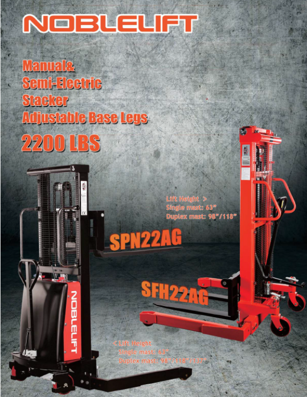 SPN22 And SFH22 Stackers